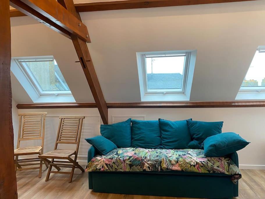 Maison Du Cap Lihou, Duplex Au 1Er Et 2Eme Etage Mansarde, Quartier Historique, גראנוויל מראה חיצוני תמונה
